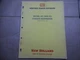New Holland 601 611 Forage Harvester Parts Catalog Manual reprint 8/59