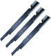 3Pk 16516 Blades for 72" Ferris 5102227, Fits ISX3300 72", F320Z 72", IS6200 72"