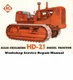 ALLIS CHALMERS HD-21 CRAWLER MANUAL with Tractor Implement Operation & Service 