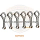 D2366 6pcs Connecting Rod fits for Doosan Daewoo Excavator DH280 DH320