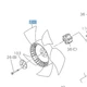 5-650-SUCT Cooling Fan 8980185070, 8980185072, 30/926965 for Isuzu 4HK1-X 4JJ1