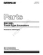 Caterpillar Cat 330 330L Track Type Excavator Parts Catalog Manual