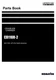Komatsu CD110R-2 Crawler Carrier Parts Catalog Manual