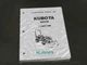 Kubota BX23D Tractor Parts Manual Exploded View Diagram Book