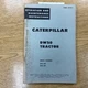 CAT Caterpillar DW20 OPERATION & MAINTENANCE MANUAL TRACTOR SCRAPER sn 87E 88E