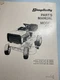 Genuine Simplicity 4108 model garden tractor parts manual