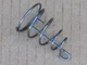 FRONT GRILL SCREEN FASTENING SPRING FOR IH INTERNATIONAL CUB CADET 128 129 1450