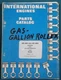 INTERNATIONAL UC-221 UC-263 ENGINE & ATTACHMENTS PARTS MANUAL BOOK CATALOG