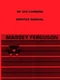 Massey Ferguson MF-205 MF205 Combine Service Shop Manual 
