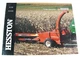 HESSTON AGCO 7170 7155S Forage Harvester Advertising Dealer Brochure Manual
