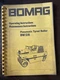 BOMAG BW-12-R Roller Compactor Owner Operator Operation Maintenance Manual book