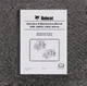 Bobcat 3400 XL Utility Vehicle Owner Operator User Manual S/N AJNV11001 & Up
