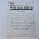 1980 Massey Ferguson MF 750 & 760 Combines Tachometers Parts Sales Bulletin