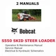 BOBCAT S550 SKID STEER LOADER  MANUAL OPERATORS SERVICE REPAIR SHOP OWNERS PDF