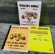 Minneapolis Moline M602 M604 Tractor Service Parts Operators Manual Set Repair 