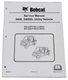 Bobcat 3400, 3400XL Utility Vehicle Service Manual Shop Repair Book 1 # 6989602
