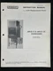 Hobart AM-ES-12 AM-ES-12C Instruction Manual Replacement Part Catalog Dishwasher