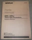 CAT CATERPILLAR 320B U 320B LU EXCAVATOR PARTS MANUAL BOOK S/N BAN BBG XEBP7838