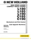 New Holland C185, C190, L180, L185, L190 Skid Steer Loader Repair Service Manual