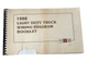 CHEVROLET 1988 LIGHT DUTY TRUCK WIRING DIAGRAM BOOKLET