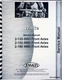 White 2-135 2-155 2-180 Tractor Service Repair Manual 4Wd Axle Only