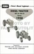 Ford 801D 901D Diesel Tractor Owners Manual Supplement 1958, also 1959-1962