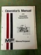 Massey Ferguson Operator's Manual and Assembly for MF 285 Tractor (1448 316 M6)