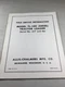 Allis Chalmers TL-14D Diesel Tractor Loader Field Service Information Manual