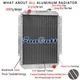 4-Rows Radiator For Hitachi EX100-2,EX100-3/EX100M-2,EX120-2,EX120-3,EX120K-2 US