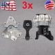 For 2012-2013 Honda Civic 1.8L Engine Motor & Auto Transmission Mount Set 3PCS