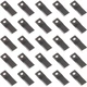 (25) Angled Blades 56451200 Fits Kuhn Disc Mower GMD500S GMD55S GMD600HD GMD66HD