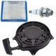 Recoil Pull Cord Starter Air Filter For 497680 Engine Toro 20010