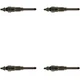 4 GLOW PLUGS Fits Kubota R510B R520 R520S U35 U35S U35S2 U45S U45ST