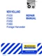 New Holland FX30,FX40,FX50,FX60 Forage Harvester Service Manual Repair Shop Book