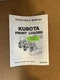 Kubota L3130 L3430 L3830 L4330 L4630 L5030 Owner Operators Manual Spiral HST GST