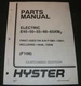HYSTER E45XM2 E50XM2 E55XM2 E60XM2 E65XM2 FORKLIFT LIFT TRUCK PARTS MANUAL BOOK 