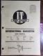 I&T IH International A B C MTA H M MD Cub MTAD 4 6 D6 W6TA W6TAD 9 D9 Manual