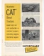 1955 Caterpillar Diesel Tractor Ad: DW21 & DW20 Side Dump Units, No. 21 Scrapers