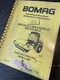 BOMAG BW213-D/PD/AD-2 ROLLER OPERATION MAINTENANCE BOOK MANUAL Guide Shop List
