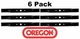 6 Pack Oregon 91-585 Mower Blade for Woods 1008199 72" PRD7200 RD72 RD7200