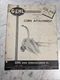 GEHL OPERATOR SERVICE MANUAL PARTS LIST BOOK CORN ATTACHMENT CA 82 1465 1953