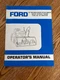 FORD-42" Snowblower-Quick Attach Frame-LGT 18 Tractor-Operator's Manual