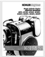 Kohler Engine K Series K90 K91 K141 K161 K181 K241 K301 K321 Service Manual 137 