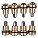 8X Pilot Valve Pusher 9108066 For Hitachi Excavator EX100-2/3 EX200-2/3 EX300-5