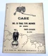 Case No. 10 Trail Type Mower Parts Catalog No. A744