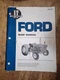Ford Manual New Holland 2000 2100 3000 4000 4110 4200 Tractor Service Shop  FO31