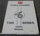 Terex T300 Series T340-1 T340-1XL Truck Crane Parts Catalog Manual 12261-193 xo