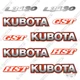 Fits Kubota L3130 Decal Kit Tractor Decals  - 3M VINYL Aftermarket Sticker Set!