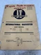 I&T Service Manual No. IH-34 (1973) International Harvester - Original Manual