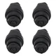 4x Lower Roller Kit for Hitachi ZX35U-5N ZX26U-5N Excavator 4340535 Track Parts
